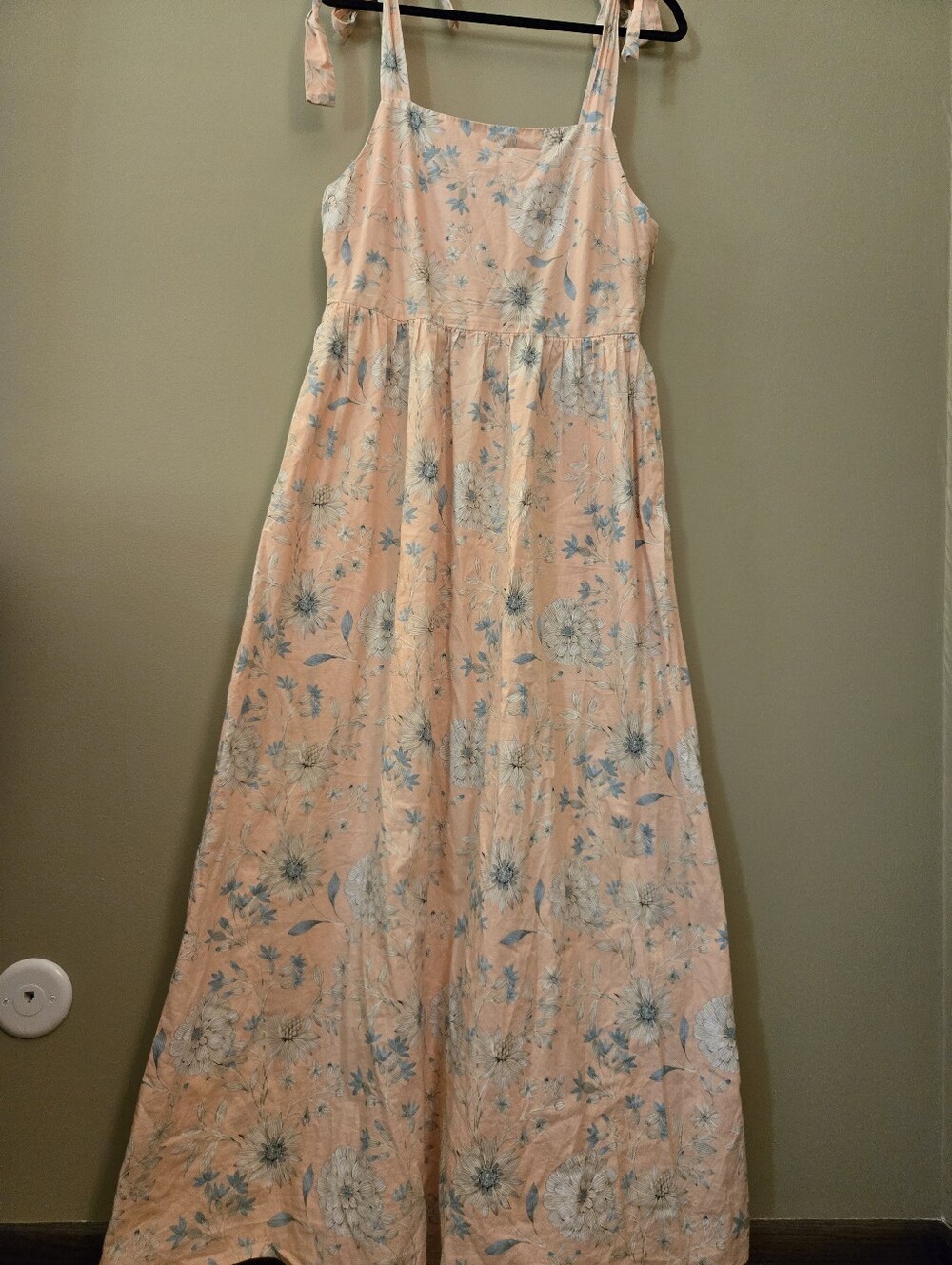 Anthropologie Floral Maxi Dress Size 10 - Picture 2 of 16